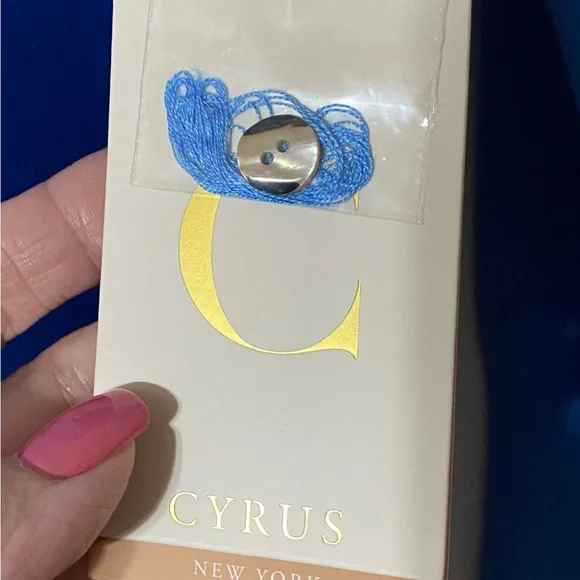 Beautiful Knit Cardigan NWT in Azure Blue by Cyrus. - Picture 4 of 6